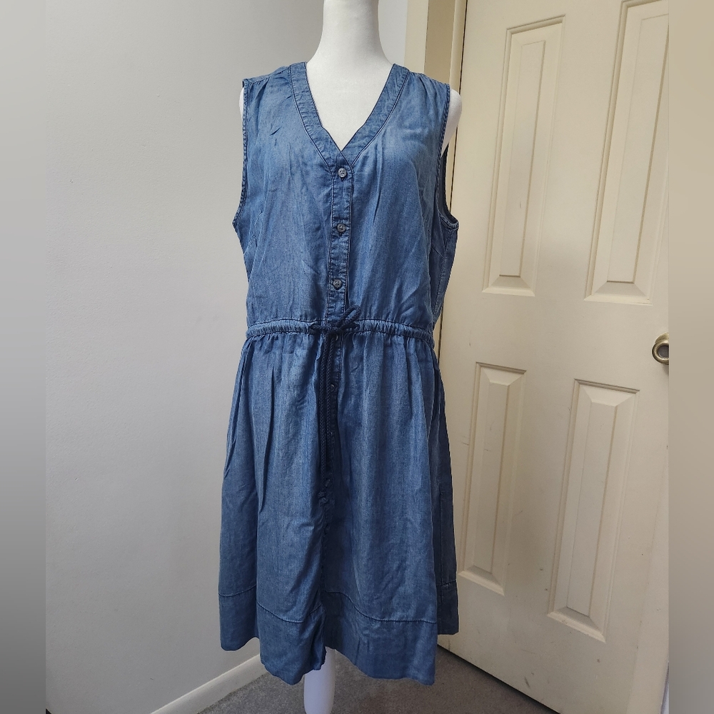 GHBass&CO Sleeveless Lyocell Dress Lightweight